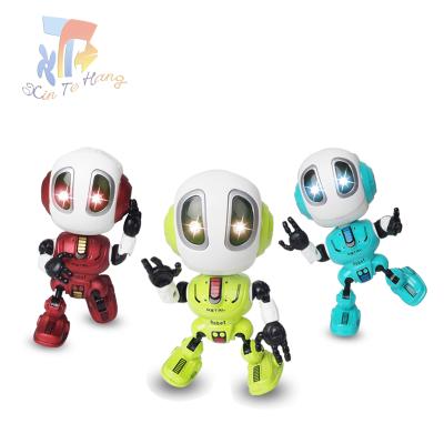 China Toy Hot Sale STEM Battery Operated Toys Diecast Intelligent Voice Robot Intelligent Robot Toys For Children for sale