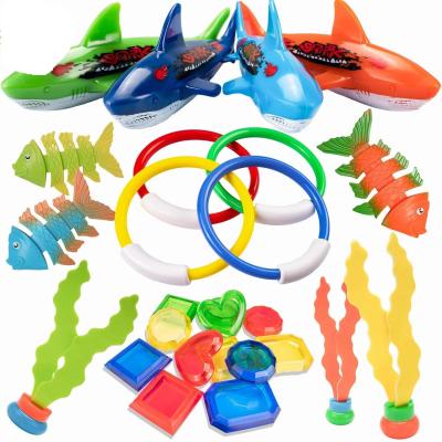 China ABS Amazon Descent Diving Fish Underwater Swimming Toy Various Shape In Colored Direct From Supplier for sale