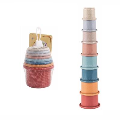 China NEW ! amazon hot sale cheap price bathing baby toys baby stacking cups baby toys water play toy for sale