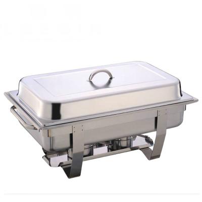 China Hot Selling Normal Folding Frame Chafing Dish For Buffet Food Warmer 60*35x32CM for sale