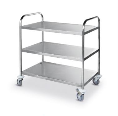 China Hotel Leegin Hot Sale Stainless Steel Restaurant Serving Trolley for sale