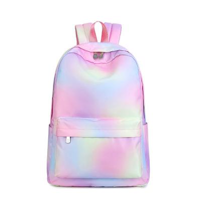 China 2022 new fashion waterproof backpack girl waterproof backpack early school season student leisure small fresh schoolbag for sale