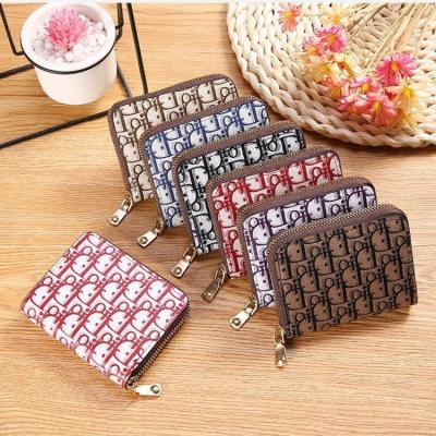 China 2022 high quality fashion coin purse rfid swipe coin card bag storage classification anti-theft coin purse for sale