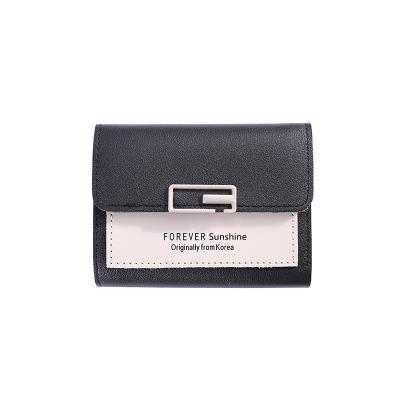 China 2022 Vintage Coin Purse Small Waist Cute Girls Card Bag Wallet Women Short Wallet for sale