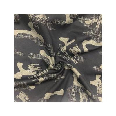 China New fashion 65% pure viscose 29%polyester 6%spandex printed roman knitted fabric for sale