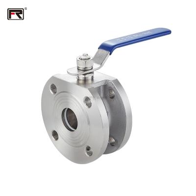 China Factory Direct Sale High Quality Stainless Steel Flange Ball Valve Oval Industrial Tenure Ball Valve Safe And Durable for sale