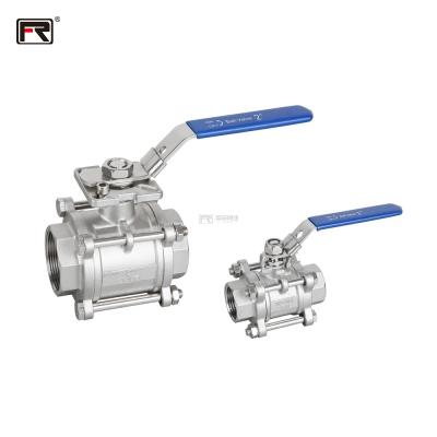 China Factory Price Industrial Ball Valve SS 1/4