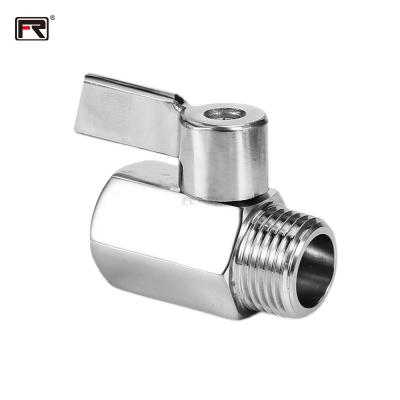 China Direct Sales 1/2 Mini Inch Ball Valve Male-Female Threaded Screwed Ball Valve Safe And Durable for sale