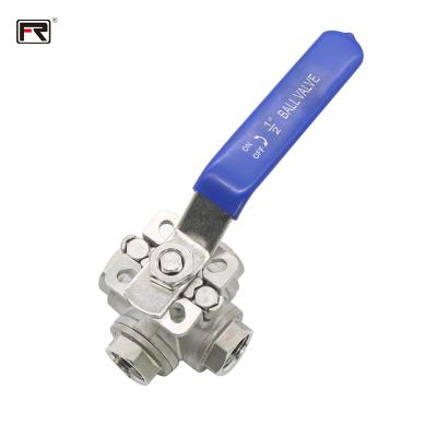 China Manufacturer 1/2 High Quality Professional Safe And Durable Ball Valve 4-Way Industrial Manual High Platform for sale