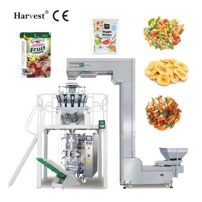 China Food Food Packaging Machinery Bag Snack Pack Automatic Wrapping Multihead Weighing Packing Machine for sale