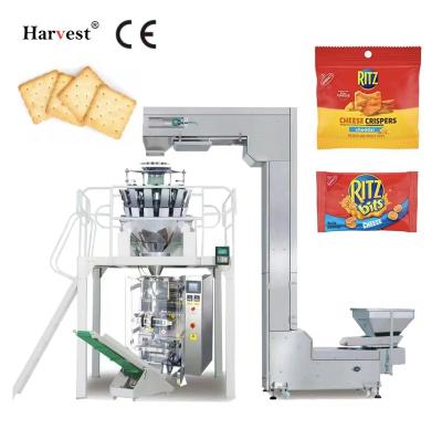 China High Speed ​​Automatic Food Packing Machine Small Small Stacks Biscuit Weighing Machine Pocket Fresh Packaging Machine for sale