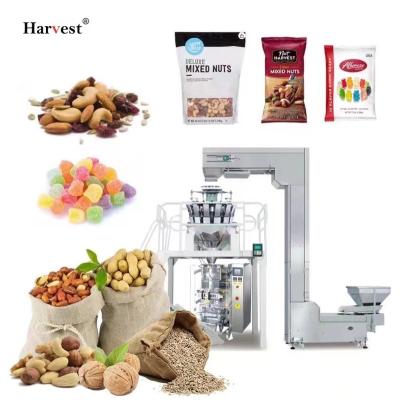 China Factory direct sales of food 10 heads weighing packing machine granule food gummy candy multifunctional packaging machines for sale