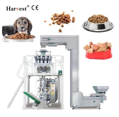 China Multi Head Food Weighing Packing Machine Pellet Dog Cat Snacks Multifunction Automatic Pet Food Packing Machine for sale