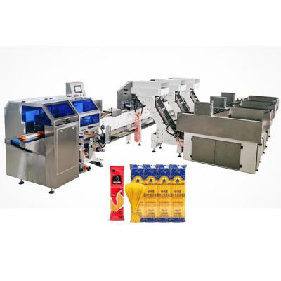 China New Design High Grade Food Packaging Machine Pasta Horizontal Automatic Packing Machine For Spaghetti for sale