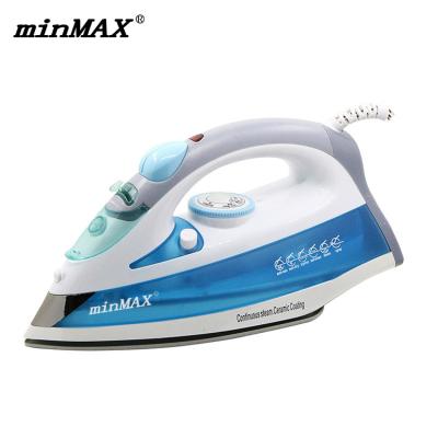 China New Design Auto-clean Function MNI-8027M2021 Dry Variable Steam Spray Auto-clean FunctionHotel Household Wired Powerful Electric Steam Iron Clothes for sale