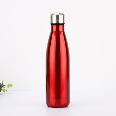 China Custom Logo PORTABLE Double Wall Stainless Steel Vacuum Insulated Water Bottle Sports Bottle Drinking Flask for sale