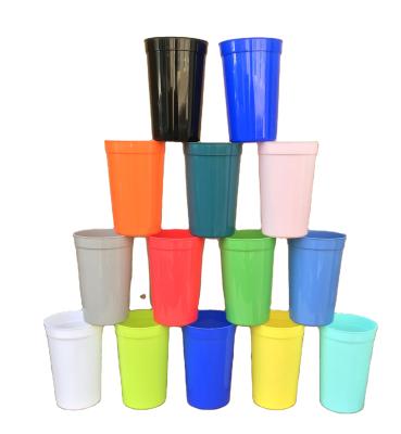 China 12oz 22oz 16oz Single Wall Custom Stadium Cups Plastic Beer Wedding Party Personalized Event for sale