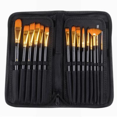 China Artist Oil Paint Nylon Professional Fine Brush Set for sale