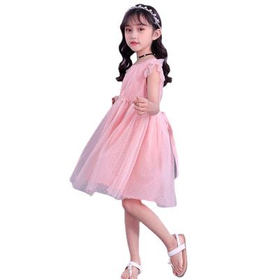 China Hot Selling Anti-Static Princess Dresses Summer Cool Soft Dress Little Girl Lovely Casual Outfits for sale