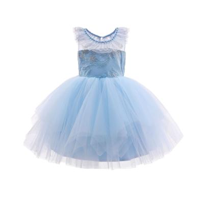 China 2022 New Baby 1-3 Year Full Anti-static Dress Girls Dress Girls' Mesh Dress for sale