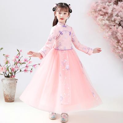 China Anti-Static Traditional Traditional Hanfu Cheongsam Girls Hanfu Clothing Hanfu Classic Chinese Style for sale