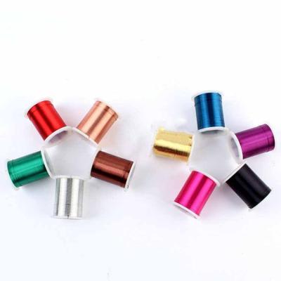 China Hot Sale Jewelry Diy Necklace Pendants DIY Bracelet Necklace Bangle Material Diy Material Accessories High Quality Colored Copper Wire 10-15days 10roll/opp for sale