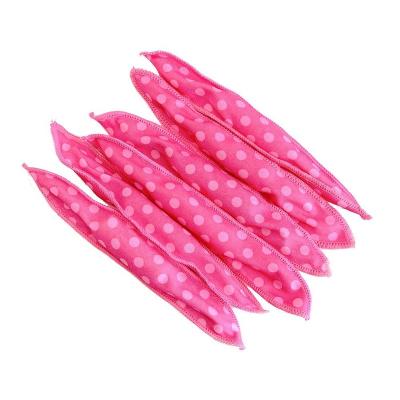 China DIY Beauty Pillow Hair Rollers Factory Cost 20pcs Magic Pillow Cloth Hair Roller For Medium Long Hair, Flexible Foam Sponge No Heat Night Hair Rollers for sale