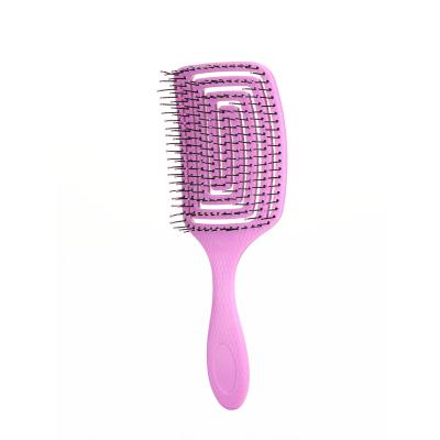 China New Design MZ-006-D Candy Brush Duct Mold Eco-friendly Corn Hair Brush 100% Biodegradable Hair Brush for sale