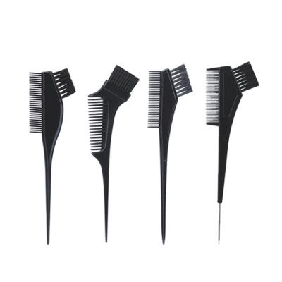 China Home MY GIRL Black Magic Hair Color Comb , Soft Plastic Dye Hair Comb for sale