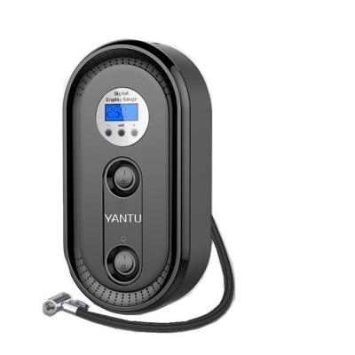 China YANTU A01 Portable Electric ABS Metal 120W Air Compressor Digital Tire Inflator For Car 11.8*7.1*23 for sale