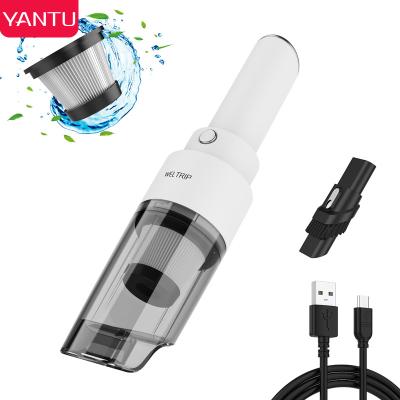 China Yantu V12 Auto Handheld Wet Dry Car Vacuum Cordless Handheld Car Vacuum Cleaner Wired Handheld Vacuum Cleaner for sale