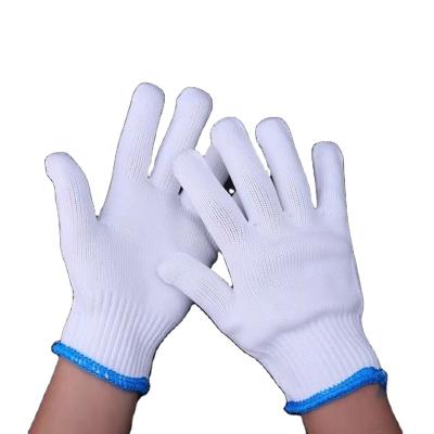 China Anti-smash 10 Gauge Polyester / Nylon Knitted Gloves Cheapest Price for sale