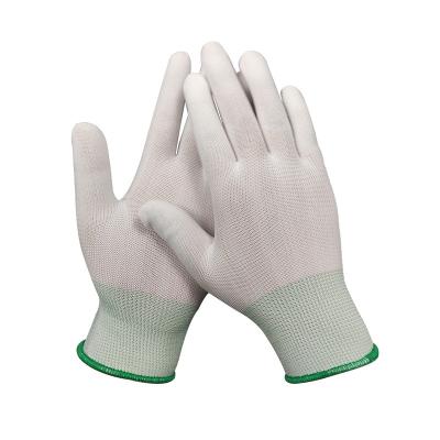 China 13gauge Anti-smash Polyester /nylon Gloves Shell Cheapest Price White Color for sale