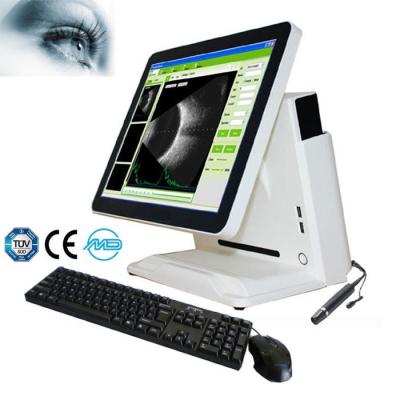 China High Efficient Acrylic Touch Screen A/B Ophthalmic Ultrasound Scanner EUS500 for sale