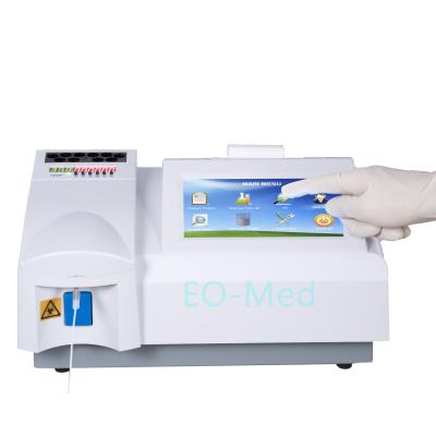 China Portable semi automatic biochemistry clinical analyzer chemistry analyzer machine price EOBC08 EOBC08 for sale