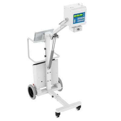 China China Hospital Acrylic Flat Panel Mobile Touch Screen X Ray XM50 Digital Portable X Ray Machine for sale