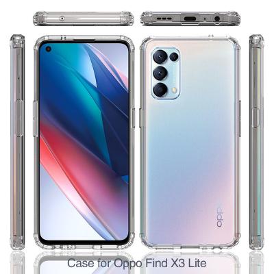 China Shockproof Crystal Pc Tpu Soft Cellphone Case For Discovery X3 Neo/x3 Lite/x3 Pro/x3/a54 4g for sale