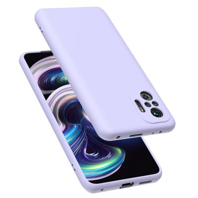 China New 2mm Shockproof Soft Liquid Silicone Rubber With Microfiber Inner Phone Case For Redmi K40 pro K40 K40s K50 K50 pro for sale