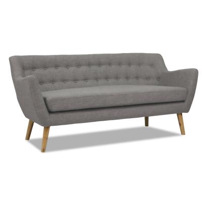 China Wholesale modern style cheap tufted gray sofa for sale