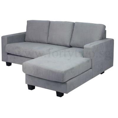 China Other Luxury Sectional Sofa Living Room Modern Furniture Fabric Corner Sofa Bed for sale