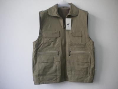 China winter vest, polarfleece lining vest, warm vest, khaki, S-3XL for sale