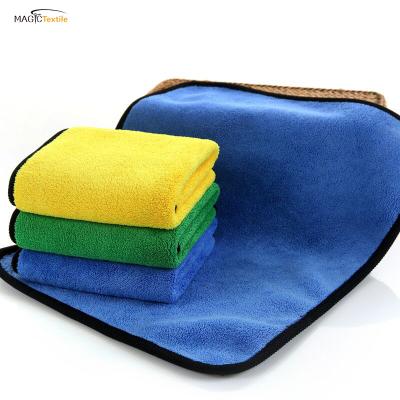 China Auto Care Compressed Towel 1200gsm Microfiber Car Drying Towel With Custom for sale