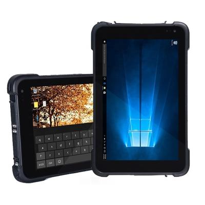 China IP67 Outdoor Waterproof Industrial Barcode Scanner Windows10 Tablet Rugged PC for sale