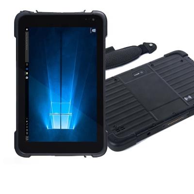 China New 8 Inch Win10 IP65 Waterproof Industrial Tablet PC With NFC 1D 2D Barcode Scanner Mini Computer for sale