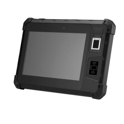 China IP65 Waterproof Android Tablet PC Professional Industrial Rugged OEM NFC 8 Inch Waterproof Military Outdoor Handheld PC for sale