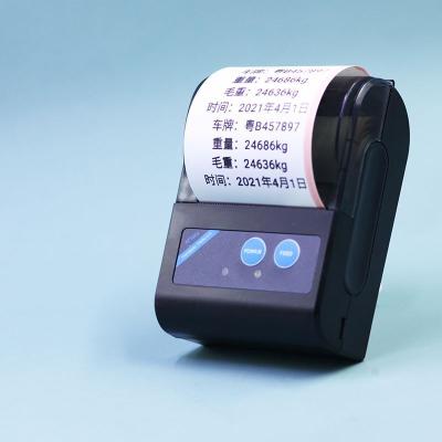 China 58MM Portable Mobile Mini Thermal Receipt Printer BT WIFI Mini POS Driver Black And White for sale