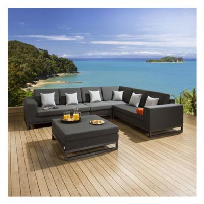 China High Quality Modern Luxury Aluminum Poolside Sofa Set Outdoor Courtyard Patio Frame Garden Furniture en venta