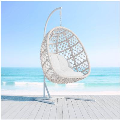 China 2021 Contemporary Fashion Outdoor Garden Hotel Courtyard Patio Swing Rope All Weather Furniture à venda