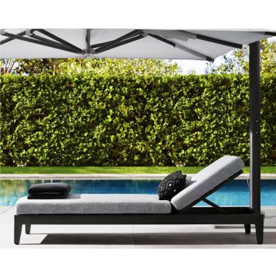 China Modern Modern Poolside Beach Patio Patio Garden Furniture Hotel Aluminum Sun Sofa for sale