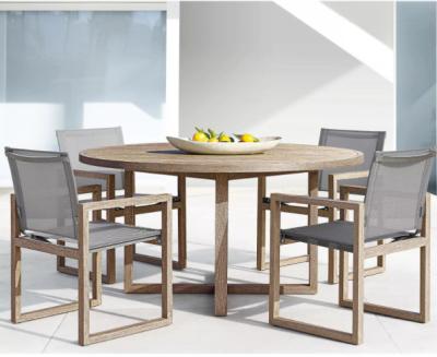 중국 Eco-Environmently Hot Sale Outdoor Popular Teak Dining Table For Garden Hotel Patio Furniture 판매용